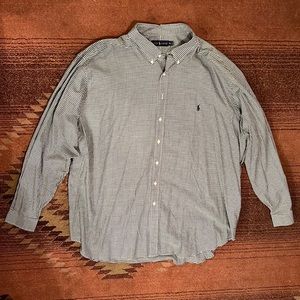 Men's Ralph Lauren Button Down Shirt 4XLT